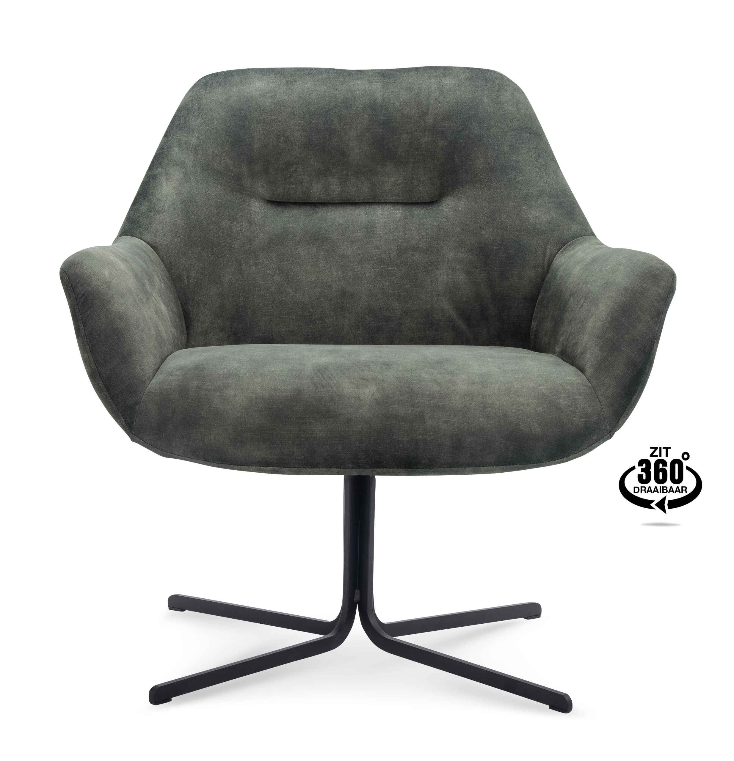 Draaibare fauteuil Milo